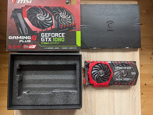 MSI Geforce GTX 1080 Gaming X Plus videokaart (1 foto / 8)