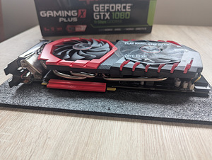 MSI Geforce GTX 1080 Gaming X Plus videokaart (2 foto / 8)