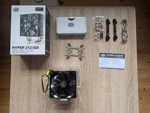 CoolerMaster HYPER 212 EVO CPU jahuti (1 foto / 6)
