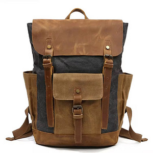 Vintage stiilis seljakott (5 foto / 9)