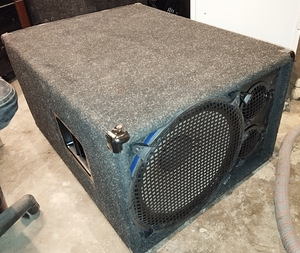 1000W 15" 8 Oomi Professionaalne passiivne Subwoofer (6 foto / 10)