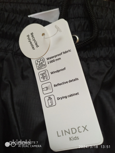 Новые в/о штаны Lindex размер 134/140 (фото #2)