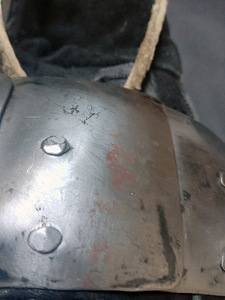 LARP rollimäng kindad käsitöö metall armadillo clamshell (10 foto / 10)