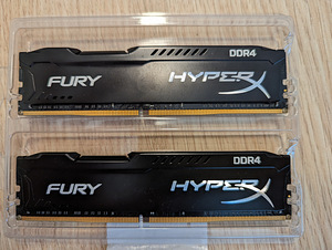 Kingston HyperX Fury DDR4 16Gb (2x8Gb) (1 foto / 2)