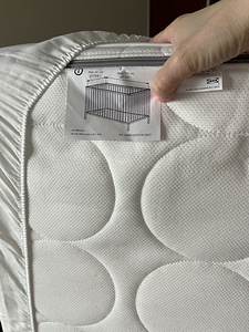 Ikea beebivoodi+madrats+kattemadrats UUS (5 foto / 9)