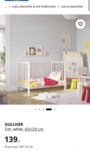 Ikea beebivoodi+madrats+kattemadrats UUS (2 foto / 9)