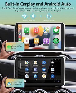 Android 13 CarPlay Autoraadio, Multimeedia 10,1" (180°) 1DIN (6 foto / 7)