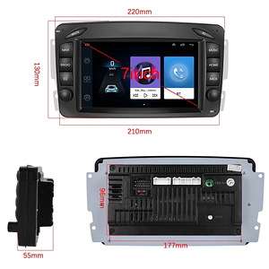UUS! Android 13 Autoraadio, Automakk 7" (Mercedes-Benz) (6 foto / 7)