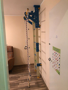 Rootsi müür, varbsein, spordikompleks "Wallbarz Woodsy". (6 foto / 6)