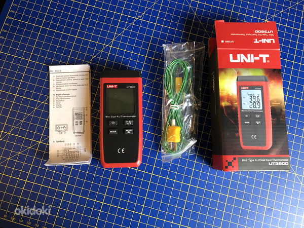 Термометр UNI-T UT320D // -50С...+1300С (фото #3)