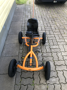Pedaalidega laste velokart BERG Buddy B-Orange (3 foto / 6)