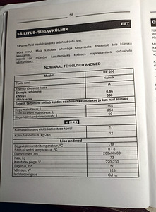 Külmkapp Snaigt RF 390 (4 foto / 4)
