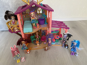 Enchantimals maja ja 8 nukkud koos loomadega (5 foto / 5)