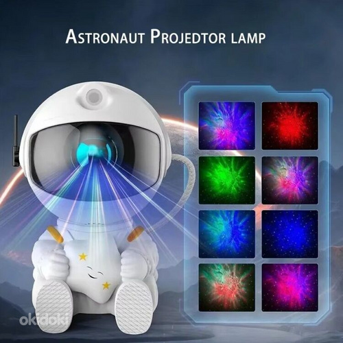 Öövalgusprojektor Astronaut