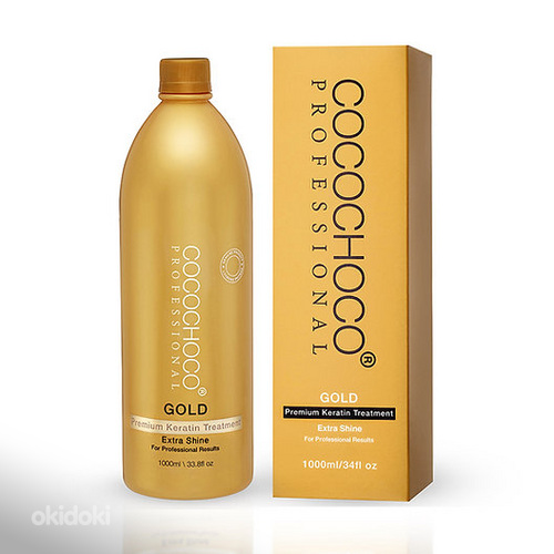 Кератин для выпрямления волос Cocochoco Gold 1000мл (фото #1)