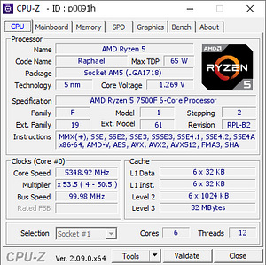 Ryzen 7500F (OC) / RX 7900 XT / DDR5 / AIO / ARGB / WIN (10 foto / 10)