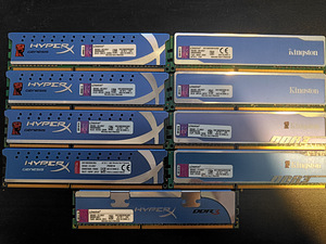Hunnik Kingstoni DDR3 pulkasid korraga (1 foto / 1)