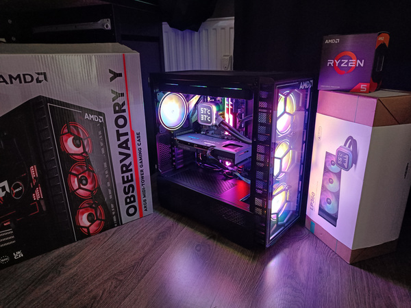 Ryzen 5 / RX 6650 XT / M.2 / B-Die DDR4 / AIO / WIN 11