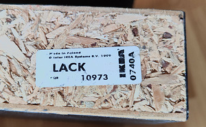 Rippriiul IKEA seeria LACK, 3 tk (4 foto / 5)
