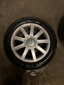 Audi 5x112 valuveljed + naastrehvid (5 foto / 6)