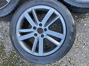 5x130 Audi originaalveljed uute suverehvidega (3 foto / 6)