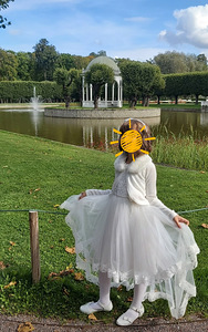 Kleit ja bolero 9-10-aastasele tüdrukule. (2 foto / 8)