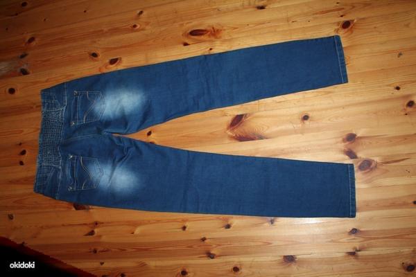 Новые красивые эластичные джинсы S-M (фото #2)