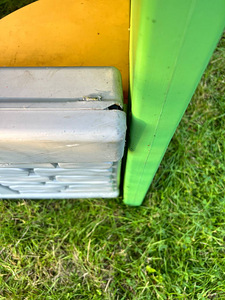 Suur roheline plastist maja (7 foto / 7)