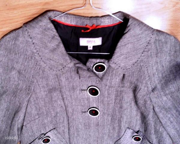 Marks&Spenser серый пиджак-жакет в морском стиле, 42-XL-UK16 (фото #2)