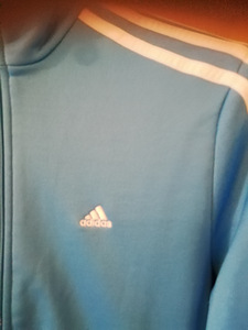 Helesinine Adidas spordijakk 42-44 (4 foto / 5)