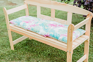 Скамейка для сада/терассы (2 фото из 3)