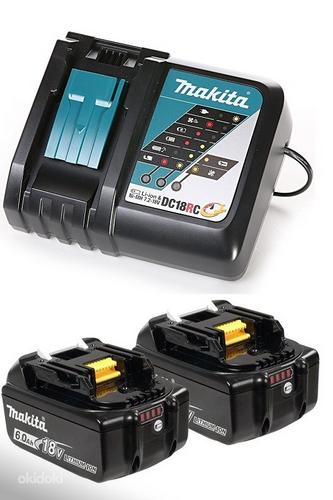 Новое зарядное устройство Makita DC18RC 7.2-18V ориг. Аккуму (фото #1)