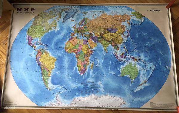Suur maailmakaart (foto #1)