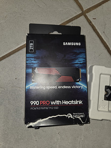 Samsung 990 PRO 2TB M.2 NVMe Euronics kindlustus 09.10.2029 (1 foto / 3)