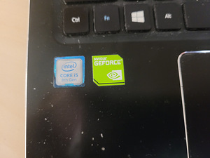 Acer Aspire A515-51 | i5-8250 | ekraani valgustus katki (3 foto / 6)