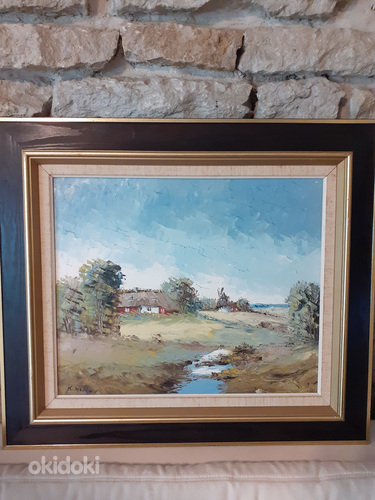 KARL HELGO HOLLANDI MAALIKUNST 1913 AASTA