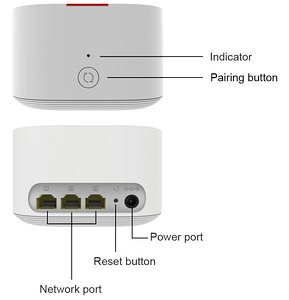 Müüa Huawei WA8021v5 mesh wifi seadmed (2 foto / 2)