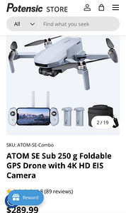 Potensic Atom SE fly more