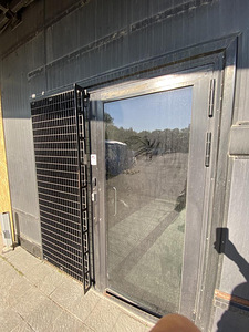 Välisuks alumiinium + Abloy Lukusüsteem (2 foto / 3)
