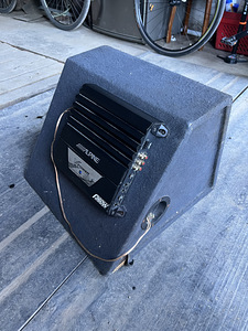 Sab Sony X plod 1100W + võimendi Alpine (2 foto / 2)