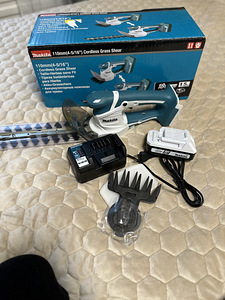 Makita 18V akuga muru- ja põõsakäärid (5 foto / 7)