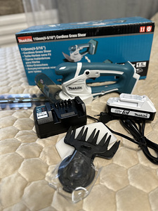 Makita 18V akuga muru- ja põõsakäärid (6 foto / 7)