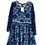 Новое кружевное платье с подкладкой для девочки, размер 116 (фото #2)