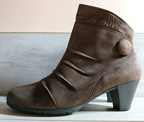 Кожаные фирменные женские ботинки от Gabor - 40.5 р