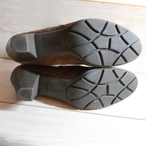 Шкіряні фірмові жіночі черевики від Gabor - 40.5 р (фото #6)