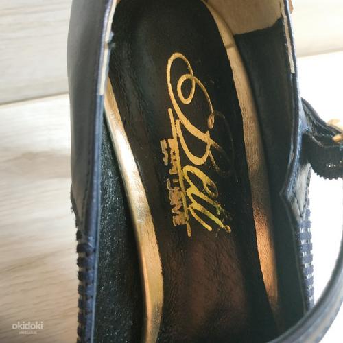 Кожаные фирменные женские туфли 39 р кожа везде - новые (фото #5)