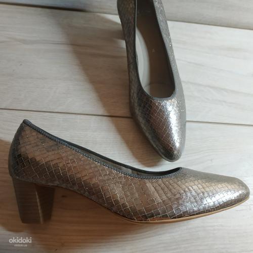 Кожаные, фирменные оригинальные туфельки от ARA 37 р Новые (фото #8)