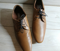 Кожаные мужские новые туфли от Noiz - 42 р - оригинал