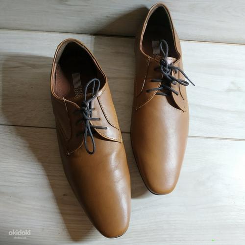 Кожаные мужские новые туфли от Noiz - 42 р - оригинал (фото #1)