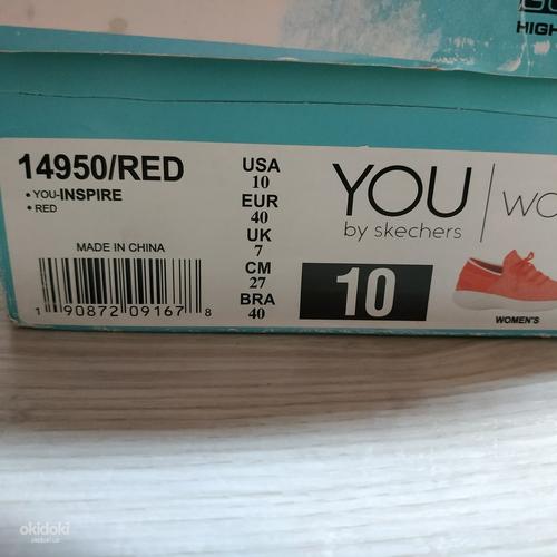 Фірмові кросівки жіночі Skechers YOU 14950 RED - 40-41 р (фото #3)